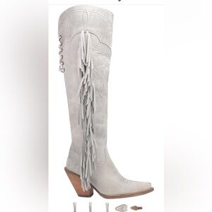 Dingo sky high boot worn once